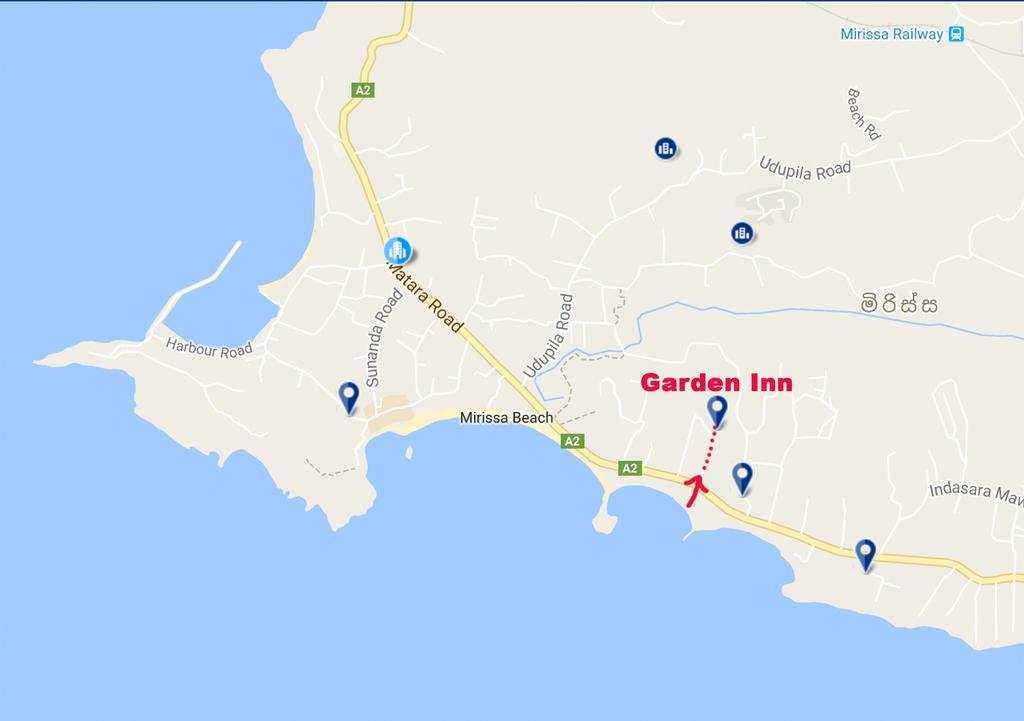 Garden Inn Mirissa Esterno foto