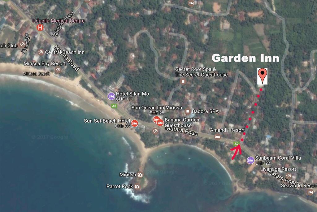Garden Inn Mirissa Esterno foto